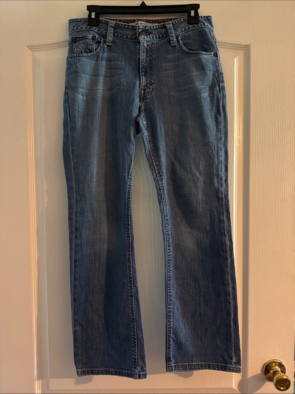 GAP Women's Boot-Cut Jeans in Light Blue Wash